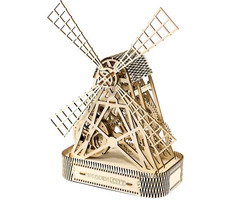 Wooden City 3D Puzzle Mlýn / 222 dílů / od 14 let
