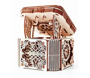 Wooden City 3D Puzzle Truhla / 176 dílů / od 14 let