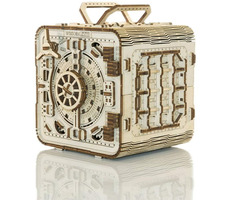 Wooden City 3D Puzzle Sejf / 225 dílů / od 14 let