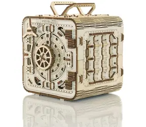 Wooden City 3D Puzzle Sejf / 225 dílů / od 14 let