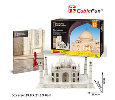 CubicFun 3D Puzzle National Geographic - Taj Mahal / 87 dílů / 28.4 x 28.4 x 18 cm