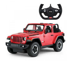 Rastar Jeep Wrangler JL / RC Auto / 27 & 40MHz / 1:14 / věk: 6+ / dálkové ovládání