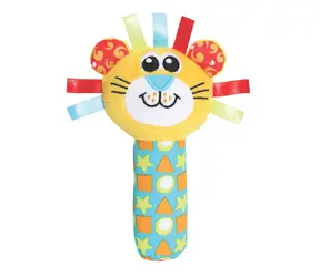 Playgro - Pískátko Lvíček / od 3 měsíců