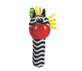 Playgro - Pískátko Zebra / od 3 měsíců