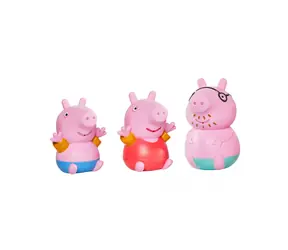 TOOMIES - Prasátko Peppa Pig, tatínek a Tom - stříkající hračky do vody / od 18 měsíců
