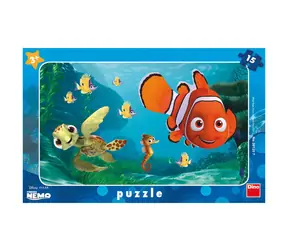 DINO NEMO A ŽELVA / 15 dílků / od 3 let