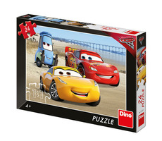DINO CARS 3: NA PLÁŽI / 24 dílků / od 4 let