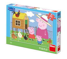 DINO PEPPA PIG: SLEPIČKY / 24 dílků / od 4 let
