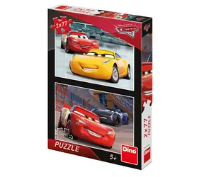 DINO Cars 3: Závodníci / 2x 77 dílků / od 5 let