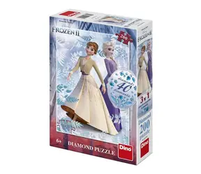 DINO Frozen II - Diamond / 200 dílků / od 6 let