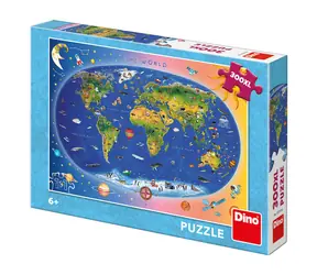 DINO Dětská mapa / 300 dílků / XL / od 6 let