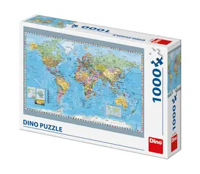 DINO Politická mapa světa / 1000 dílků / od 15 let