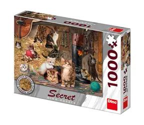 DINO Tajemné kočičky - Secret collection / 1000 dílků / od 15 let