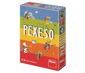 DINO Pexeso - ČT Déčko / Délka hry: 20 min. / Počet hráčů: 2-4 / od 4 let