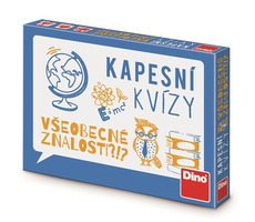 DINO Kapesní kvízy - všeobecné znalosti - Cestovní hra / Počet hráčů: 1 / od 12 let 
