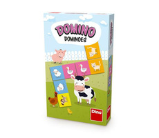 DINO Domino Zvířátka / Délka hry: 15 min. / Počet hráčů: 2 / od 3 let