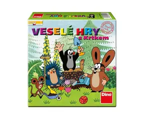 DINO Veselé hry s Krtkem - Dětská hra / Délka hry: 45 min. / Počet hráčů: 2-6 / od 3 let
