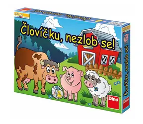 DINO Človíčku nezlob se - Dětská hra / Délka hry: 30 min. / Počet hráčů: 2-4 / od 3 let