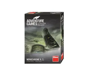 DINO Adventure games: Monochrome a.s. - Párty hra / Délka hry: 240 minut / Počet hráčů: 1-4 / od 16 let