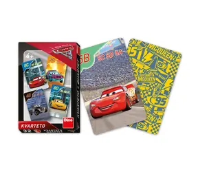 DINO Karty - Cars 3 - Kvarteto / Počet hráčů: 3-6 / od 4 let