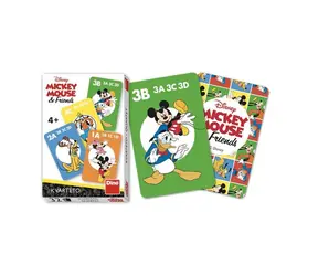 DINO Karty - Mickey a kamarádi - Kvarteto / Počet hráčů: 3-6 / od 4 let