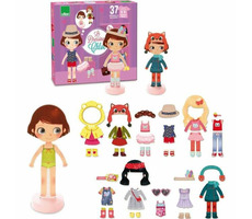 Vilac Magnetické oblékací puzzle Chloe / od 3 let