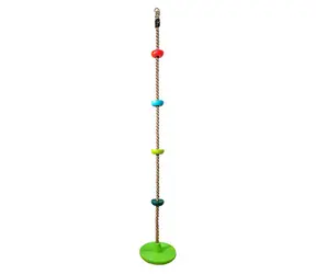 2Kids Toys Dětské šplhací lano s disky barevné / od 3 let