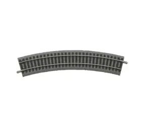 Piko 55412 Kolej oblouková R2 30° s podložím / Měřítko: H0 (1:87) / Rádius:(R2) 422 mm / Úhel: 30° / od 14 let 