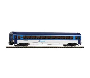 Piko 57649 Osobní vagón Bmpz 2. tř. Railjet ČD VI / Měřítko:H0 (1:87) / Délka: 264 mm / Rádius: 358 mm / od 14 let 