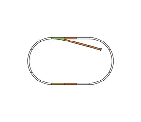 Piko 55310 Sada kolejí B (kusá kolej) / Měřítko: H0 (1:87) / od 14 let 