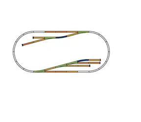 Piko 55330 Sada kolejí D (kusé koleje) / Měřítko: H0 (1:87) / od 14 let 