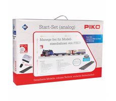 Piko 57142 Startovací sada Cirkusový vlak s parní lokomotivou (RC) / Měřítko: H0 (1:87) / Délka:473mm / od 14 let 