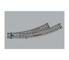Piko 55227 Výhybka BWL R3 oblouková (R4|R3) levá / Měřítko: H0 (1:87) / Úhel: 30° / od 14 let 