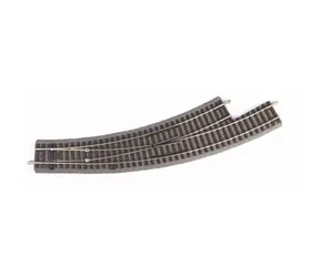 Piko 55427 Výhybka BWL R3 oblouková (R4|R3) levá s podložím / Měřítko: H0 (1:87) / Úhel: 30° / od 14 let 