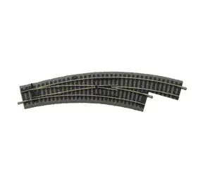 Piko 55423 Výhybka BWR oblouková (R3|R2) pravá s podložím / Měřítko: H0 (1:87) / Úhel: 30° / od 14 let 