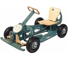 GOCar šlapací auto malé - modrá / Velikost S / Nosnost 50 Kg / od 3 let