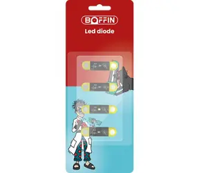 Boffin Magnetic - LED diody / sada rozšíření / 12 LED / 4 barvy
