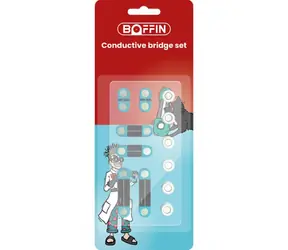 Boffin Magnetic - Propojky / sada rozšíření / 30 ks vodivých můstků / 4 druhy