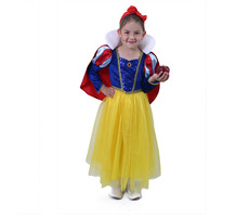 RAPPA Dětský kostým Sněhurka (M) / 6-8 let (116-128 cm)