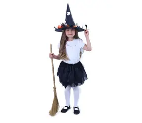 RAPPA Dětský kostým tutu sukně čarodějnice - Halloween / 3-10 let