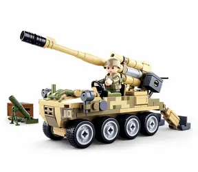Sluban Model Bricks M38-B0751 Mobilní kanón / LEGO - kompatibilní / Počet figurek|dílků: 1|161 / od 8 let