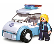 Sluban Girls Dream Holidays M38-B0600B Policistka s vozem / LEGO - kompatibilní / Počet figurek|dílků: 1|69 / od 6 let