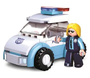 Sluban Girls Dream Holidays M38-B0600B Policistka s vozem / LEGO - kompatibilní / Počet figurek|dílků: 1|69 / od 6 let