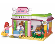 Sluban Girls Dream Holidays M38-B0602 Veterinární klinika / LEGO - kompatibilní / Počet figurek|dílků: 2|195 / od 6 let