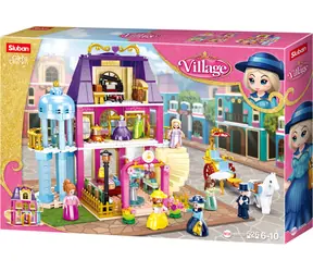 Sluban Girls Dream Village M38-B0876 Dobový obchodní dům / LEGO - kompatibilní / Počet figurek|dílků: 6|526 / od 6 let