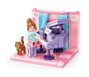 Sluban Handcraft M38-B0757C Studovna / LEGO - kompatibilní / Počet figurek|dílků: 1|111 / od 6 let