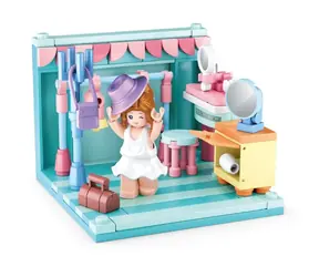 Sluban Handcraft M38-B0757E Šatna / LEGO - kompatibilní / Počet figurek|dílků: 1|111 / od 6 let