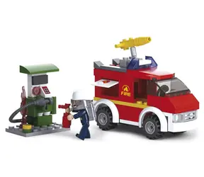 Sluban Hasiči M38-B0623 Rychlý zásahový vůz / LEGO - kompatibilní / Počet figurek|dílků: 1|133 / od 6 let