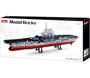 Sluban Modely M38-B0698 Letadlová loď / LEGO - kompatibilní / Počet figurek|dílků: 0|1636 / od 10 let