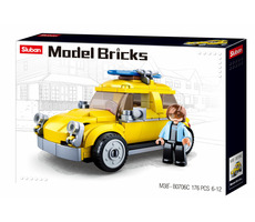Sluban Modely M38-B0706C Volks vůz / LEGO - kompatibilní / Počet figurek|dílků: 1|176 / od 6 let